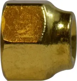 Trending Midland Metal 10054 Hex Forged Reducing Nut, 1/2 x 3/8 in Female Flared, Brass