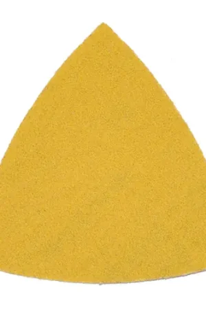 Express Delivery Alfa Tools VTGD240 240G Hook & Loop Dynabradetriangles Gold Paper, 50 Pack
