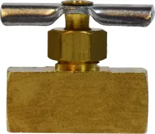 Hot Picks Midland Metal 46055 Needle Valve, 1/8 x 1/8 in Nominal, FIP x FIP, 150 psi Pressure, -45 to 250 deg F