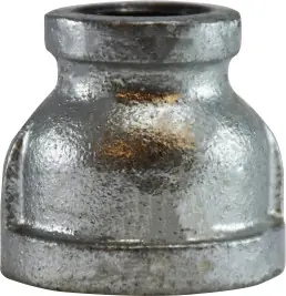 Midland Metal 64462 Reducing Coupling, 2-1/2 in FPT x 2 in FPT, Iron, Galvanized, 150 lb New Arrival