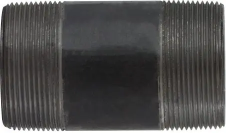 Cheap Midland Metal 59306SMLS Seamless Pipe Nipple, 6 in MPT x 6 in MPT, 10 in L, Steel, Black, SCH 80 Schedule