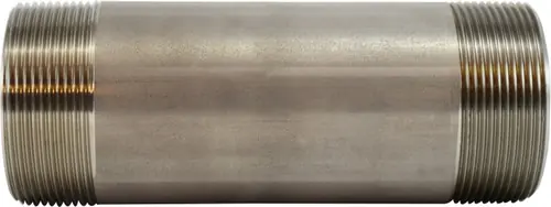 Deal Midland Metal 48163 Welded Pipe Nipple, 2 in MPT x 2 in MPT, 3-1/2 in L, Stainless Steel, SCH 40 Schedule
