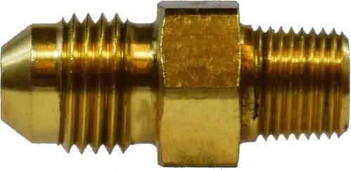 Price Drop Midland Metal 28718 Straight Adapter, 1-5/16 in Male JIC x 1 in MIP, 2.3 in, Brass
