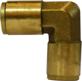 Midland Metal 20155 90 deg Union Elbow, 5/16 in Tube OD x 5/16 in Tube OD, Brass One Day Deal