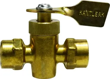 Midland Metal 46411 Solid Bottom Valve, 1/4 x 1/4 in Nominal, FIP x FIP, 30 psi Pressure, Brass Body Hot Picks