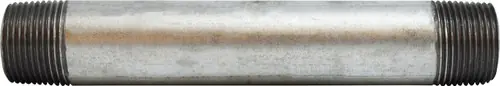 Midland Metal 56083 Welded Pipe Nipple, 3/4 in MPT x 3/4 in MPT, 2-1/2 in L, Steel, Galvanized, SCH 40 Schedule Limited Time