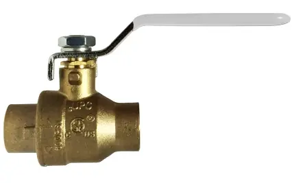 Midland Metal 941165LF Ball Valve, 1 in Nominal, Sweat x Sweat, 600 psi WOG Pressure, -40 to 365 deg F Best Choice