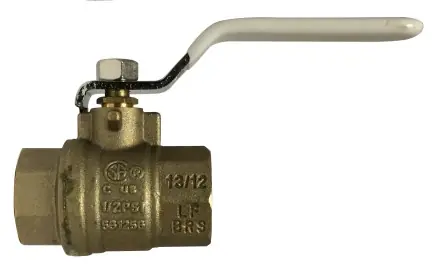 Final Sale Midland Metal 940177LF Ball Valve, 1 in Nominal, FPT x FPT, 600 psi WOG Pressure, -22 to 302 deg F