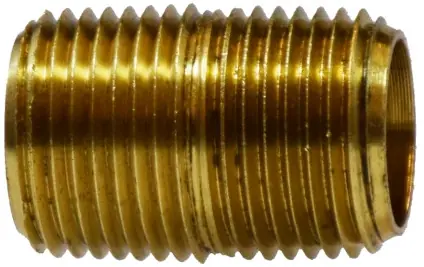 Factory Price Midland Metal 28134 Close Nipple, 1/2 in MNPTF x 1/2 in MNPTF, 1.12 in, Brass
