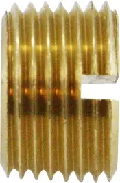 Midland Metal 28175 Slotted Head Plug, 1/4 in NPTF, 0.42 in, Brass Holiday Sale