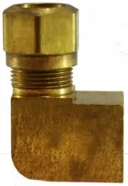 Mega Sale Midland Metal 38116 90 deg Elbow, 3/8 in Tube OD x 1/4 in FNPTF, Brass