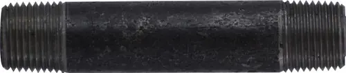 Midland Metal 59066SMLSXX Seamless Pipe Nipple, 1/2 in MPT x 1/2 in MPT, 4 in L, Steel, Black, XXH Schedule Bargain