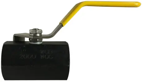 Affordable Midland Metal 949122 1-Piece Ball Valve, 3/8 in Nominal, FPT x FPT, 2000 psi WOG Pressure