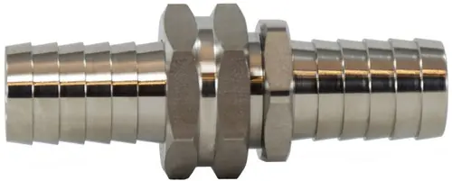 Special Offer Midland Metal 30029SS Garden Hose Coupling, 3/4 in Hose Barbed x 3/4 in FGH, Stainless Steel