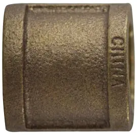 Instant Buy Midland Metal 44419 Coupling, 2-1/2 in FPT x 2-1/2 in FPT, Bronze