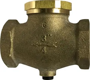 Midland Metal 947144 In-Line Check Valve, 3/4 in Nominal, FIP x FIP, Cast Bronze Body, Import Secure Checkout
