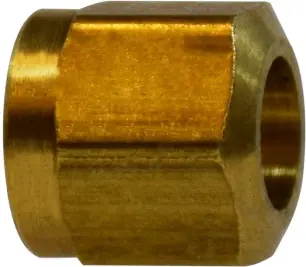 Best Choice Midland Metal 38014 Nut, 3/4 in Tube OD, Brass