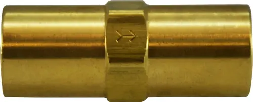 Affordable Midland Metal 46560 Check Valve, 1/8 in Nominal, FIP x FIP, Brass Body, Domestic
