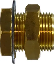 Top Rated Midland Metal 28304 Long Anchor Connector, 1/2 in FIP x 1/2 in FIP, Brass