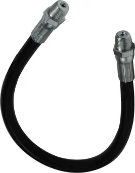 Fresh Stock Midland Metal 36214 Whip Hose, Rubber, 24 in OAL