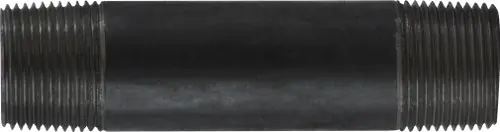 Holiday Sale Midland Metal 57104 Welded Pipe Nipple, 1 in MPT x 1 in MPT, 3-1/2 in L, Steel, Black, SCH 40 Schedule