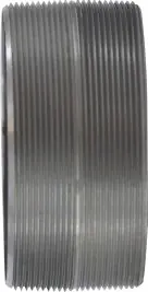Fan Favorite Midland Metal 57300 Welded Pipe Nipple, 6 in MPT x 6 in MPT, 3-1/8 in L, Steel, Black, SCH 40 Schedule, 150 lb