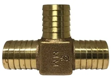 Fan Favorite Midland Metal 973961LF Insert, 3/4 in, Barbed x Barbed, Bronze
