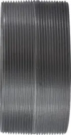 While Supplies Last Midland Metal 56300 Pipe Nipple, 6 in MPT x 6 in MPT, 3-1/8 in L, Steel, Galvanized, SCH 40 Schedule, 150 lb