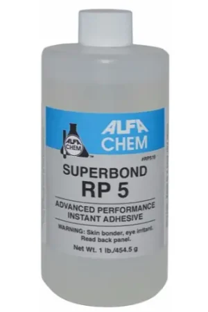Professional Grade Alfa Tools M1001 1 oz M100 Superbond Adhesive, 5 Pack
