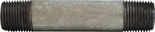 Midland Metal 56241 Welded Pipe Nipple, 1/2 in MPT x 1/2 in MPT, 24 in L, Steel, Galvanized, SCH 40 Schedule Shop Now
