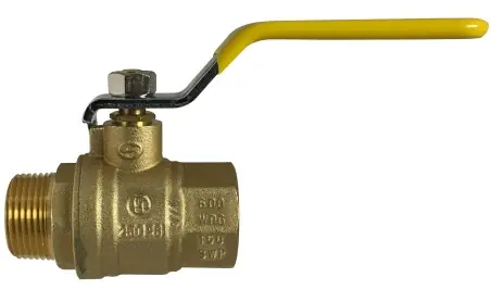 Special Offer Midland Metal 948173 Ball Valve, 3/4 in Nominal, MPT x FPT, 600 psi WOG Pressure, -20 to 300 deg F