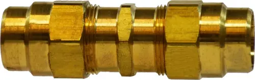 Midland Metal 38318 Air Brake Union, 3/8 in Hose Barbed x 3/8 in Hose Barbed, Brass Super Sale
