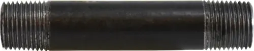 Low Price Midland Metal 59073SMLS Seamless Pipe Nipple, 1/2 in MPT x 1/2 in MPT, 9 in L, Steel, Black, SCH 80 Schedule