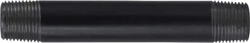 Get Yours Midland Metal 57055 Welded Pipe Nipple, 3/8 in MPT x 3/8 in MPT, 11 in L, Steel, Black, SCH 40 Schedule