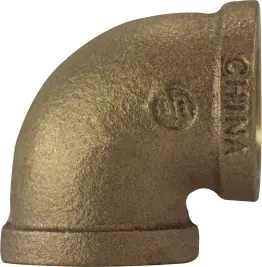 Buy Today Midland Metal 44102 90 deg Elbow, 3/8 in FPT x 3/8 in FPT, Bronze