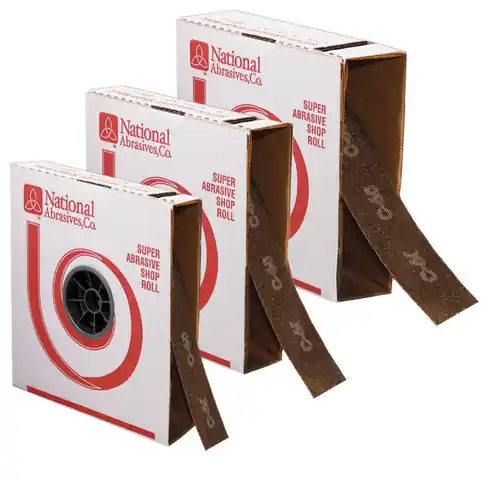 Low Price Alfa Tools MR62915 1-1/2" x 25 Yards 150 Grit Silicon Carbide Screen Cloth Abrasive Roll