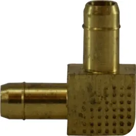 Midland Metal 21099 90 deg Single Barb Union Elbow, 1/2 in Barbed x 1/2 in Barbed, Brass Seasonal Sale