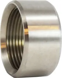 Midland Metal 63771 Half Coupling, 1/4 in FPT x 1/4 in Butt Weld, Stainless Steel, 150 lb Big Sale