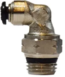 Midland Metal 20710N 90 deg Swivel Elbow, 5 mm Push-In x 1/2 in MNPT Global, Brass, Nickel-Plated Low Price
