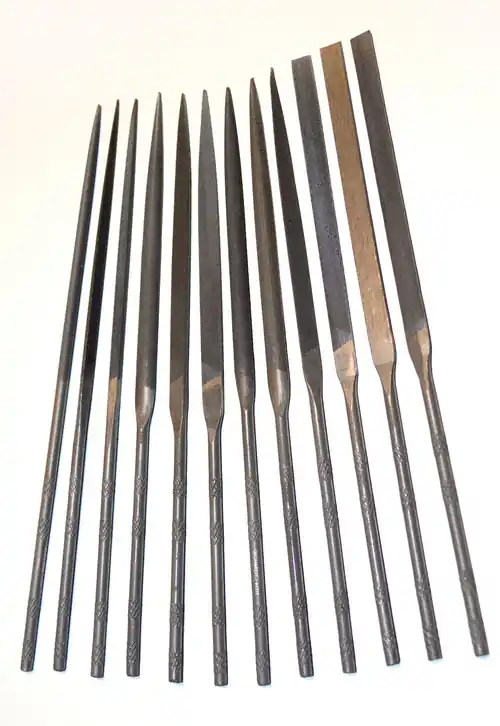 Alfa Tools F62255 6-1/4" 2 Three Square Needle File, 12 Pack Trending