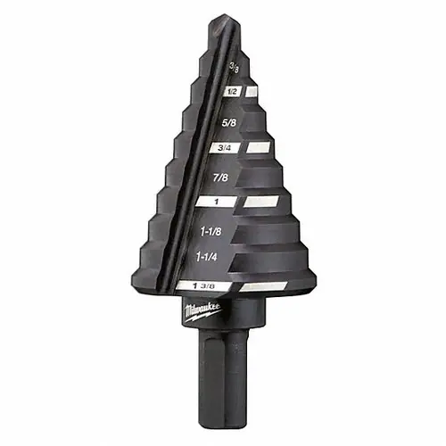 Milwaukee Tool 48-89-9205 5 Step Drill Bit, 1/4" - 1-3/8" by 1/8" Top Rated