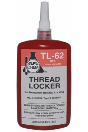 Alfa Tools TL42250 250 ml Tl42 Removable Thread Locker, 4 Pack Deal