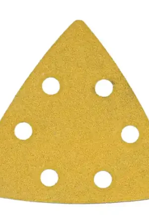 Alfa Tools VTGB1080 80G Hook & Loop Bosch 1 Triangles Gold Paper, 50 Pack Buy Direct