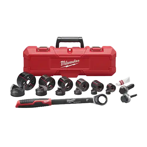 Milwaukee Tool 49-16-2694 Milwaukee EXACT 1/2" to 2" Hand Ratchet Knockout Set Holiday Sale