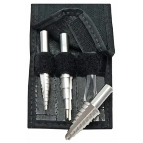 Alfa Tools MBS3 3 pc Probit Cone Drill Set/Pouch Limited Offer