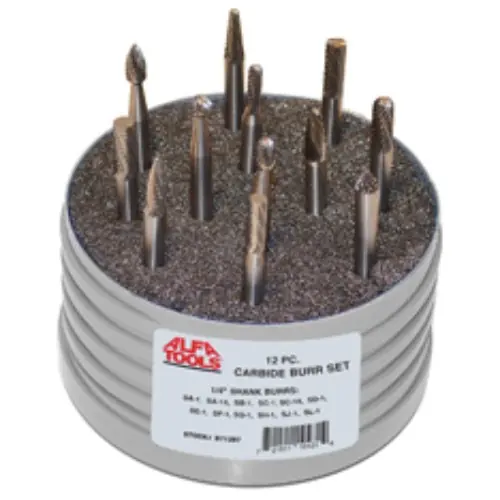 Hot Picks Alfa Tools B71290 16 pc Carbide Burr Set, Single Cut