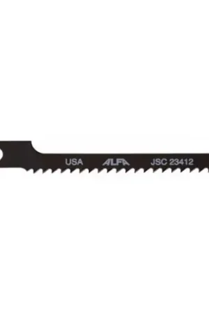 Alfa Tools JSC23412 2-3/4 x 1/4 x .035 12Tpi High Carbon Steel Jig Saw Blade, 50 Pack Clearance
