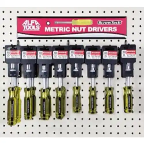 Special Offer Alfa Tools ND164H 9.0 mm Nut Driver With Hanger