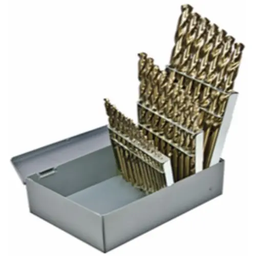 Popular Alfa Tools COM50198 25 pc Cobalt Metric Jobber Drill Set