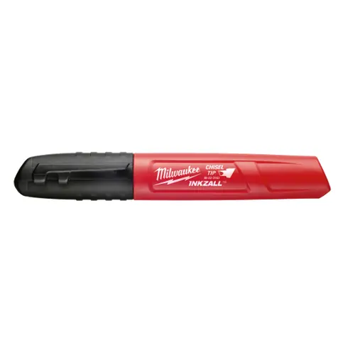 While Supplies Last Milwaukee Tool 48-22-3103 INKZALL Black Chisel Tip Marker